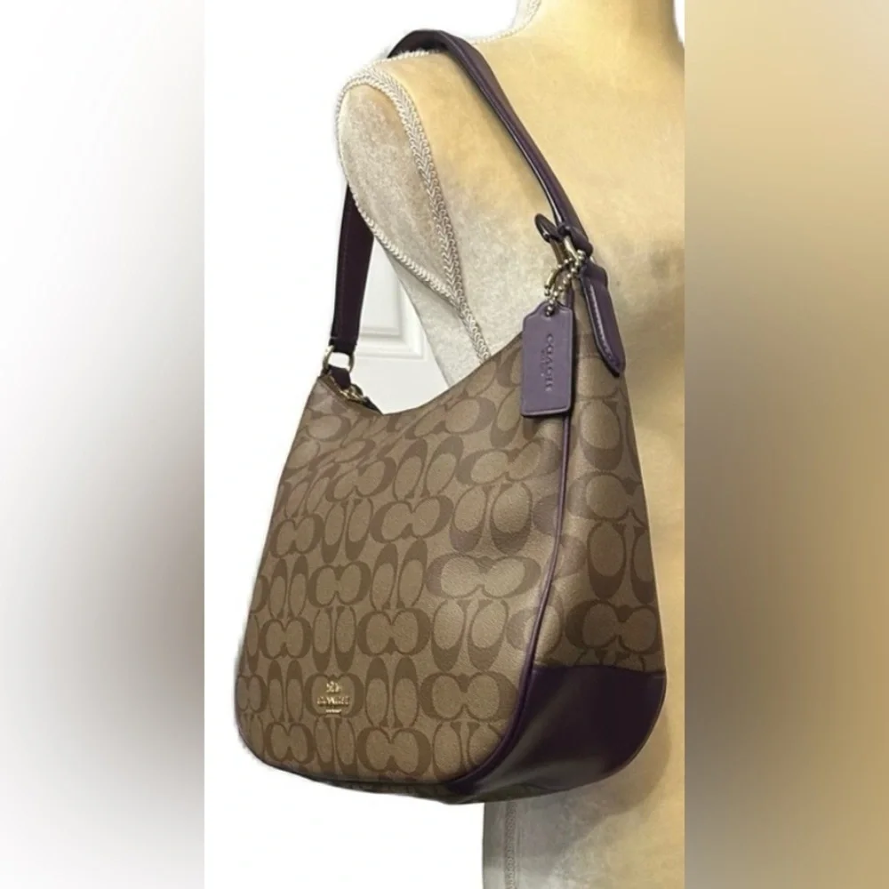 Coach Signature F29209 Canvas Leather - Picture 2 of 10